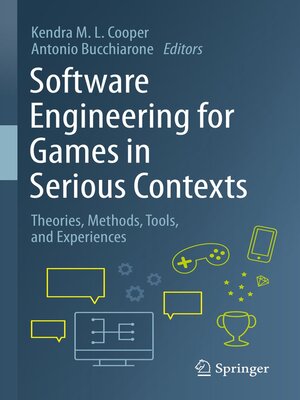 cover image of Software Engineering for Games in Serious Contexts